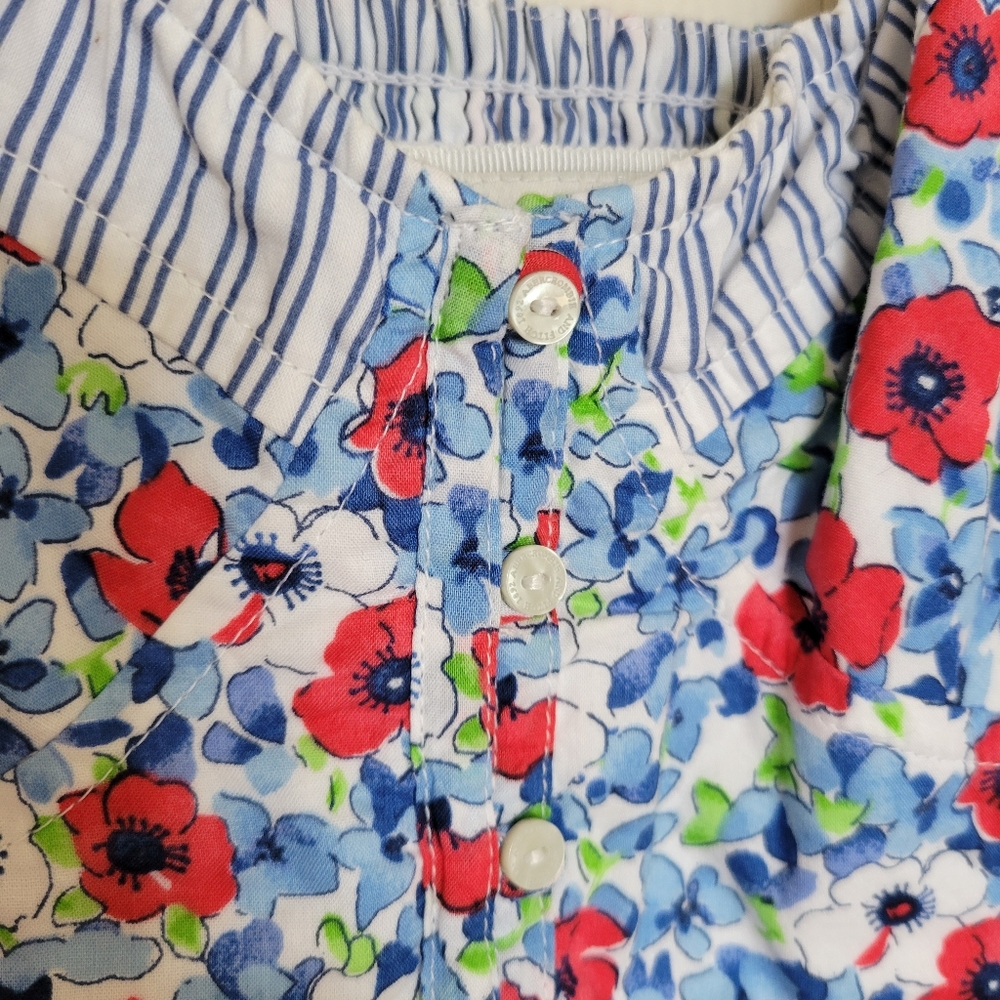 Abercrombie & Fitch floral  corset crop top - Picture 6 of 9